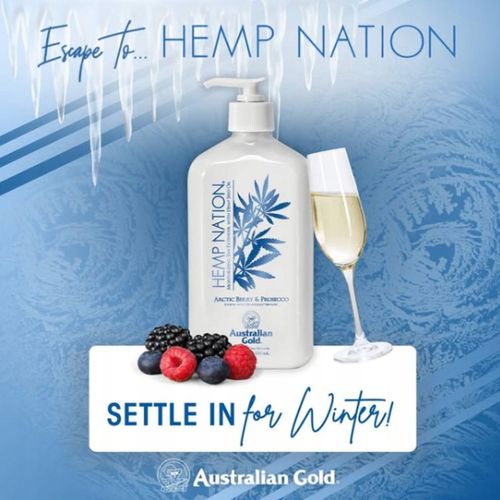 BALSAM do ciała z konopii Hemp Nation Arctic Berry Prosecco Limited Edition na Arena.pl