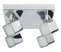 Forma plafon 4x4W LED chrom