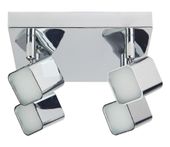 Forma plafon 4x4W LED chrom