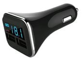 ROZGAŁĘZIACZ ŁADOWARKA + TESTER 12/24V -2xUSB-4,2A-DENIS