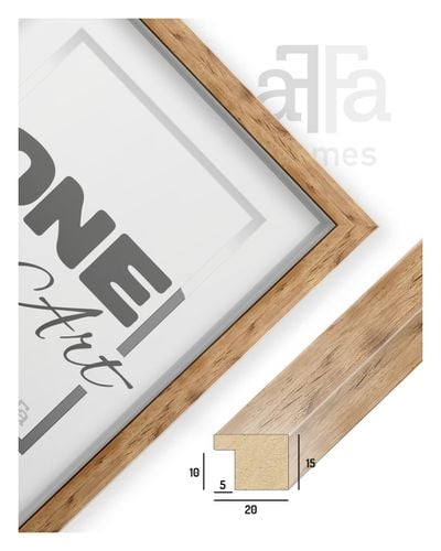 Wyjątkowa ramka Hekla 40x60 MDF plakat naturalny 1szt. na Arena.pl