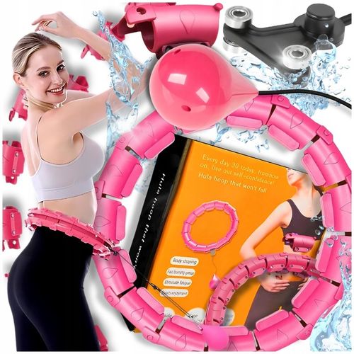 HULA HOP Z OBCIĄŻENIEM Odchudzające z Obciążnikiem Smart Wypustki HULAHOP na Arena.pl