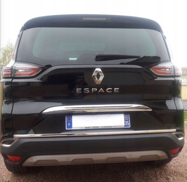 Renault Espace V 2015- Listwa CHROM Klapa Tuning zdjęcie 1