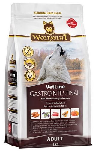 Wolfsblut Dog Vetline Gastrointestinal - Kaczka I Bataty 2Kg na Arena.pl