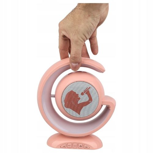 BEZPRZEWODOWY ZESTAW DO KARAOKE DLA DZIECI BLUETOOTH GŁOŚNIK + 2 MIKROFONY na Arena.pl