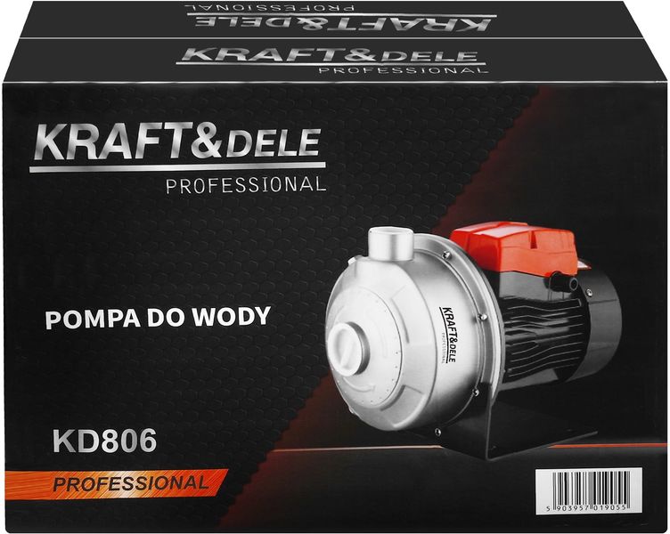 pompa do wody 800w 80l/min kd806 zdjęcie 13