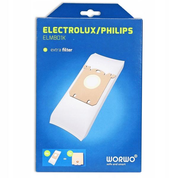 12x WORKI DO ODKURZACZA ELEKTROLUX PHILIPS SBAG zdjęcie 2