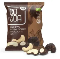 Orzechy Nerkowca W Czekoladzie Kawowej BIO 70 g - Cocoa