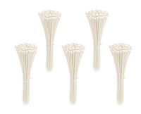 Opaski zaciskowe trytytki 500szt białe 300mmx3.6mm