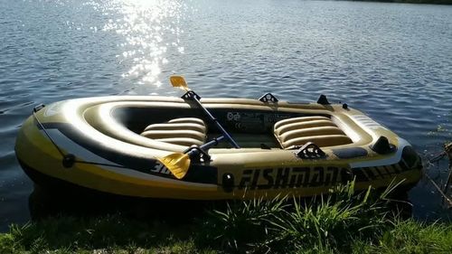 Ponton FISHMAN 300 +wiosła +pompka na Arena.pl