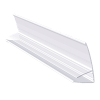 F-profil 1500mm, bezbarwny do poliwęglanu 8-10mm