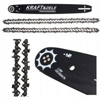 Prowadnica 18""/45cm + 2 łańcuchy kraft&dele KD10153