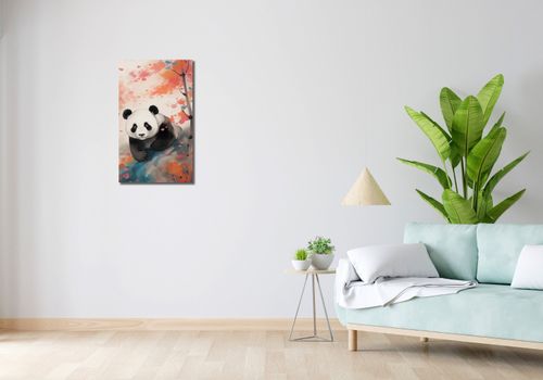 Obraz 40x70cm Panda wśród Klonów na Arena.pl