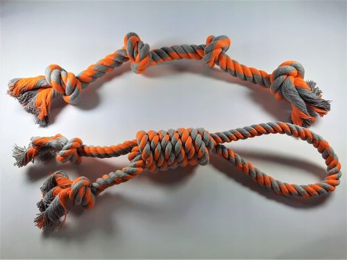 Masywny Duży zestaw zabawek dla psa szarpak, piłka na Arena.pl