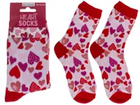 Skarpetki w Serca - Prezent dla Dziewczyny - rozmiar 36-42