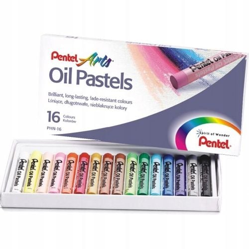 pastele olejne 16kol. pentel phn-16 a'12 3580 na Arena.pl