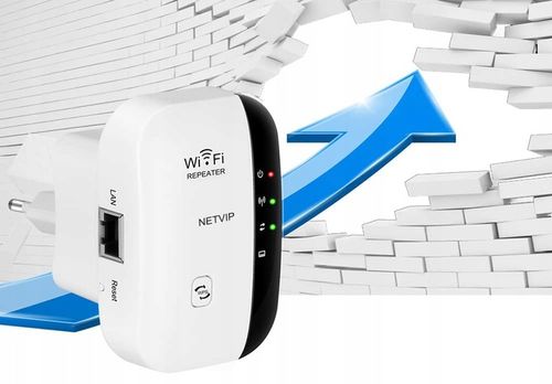 WZMACNIACZ SYGNAŁU WiFi MOCNY ZASIĘG REPEATER 300MB/S NIE PRZERYWA na Arena.pl