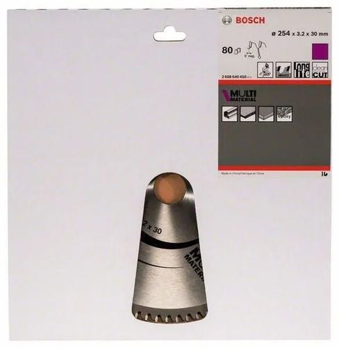 TARCZA PILARSKA MULTI MATERIAL 254x30 Z80 BOSCH na Arena.pl