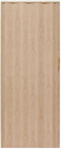 Drzwi harmonijkowe 001P DĄB SONOMA MAT - 80 cm zdjęcie 1
