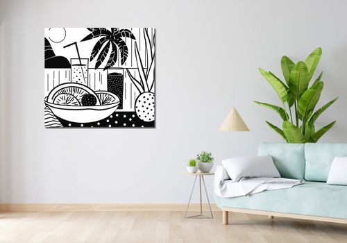 Obraz 100x90cm Tropikalna Przegrycha na Arena.pl