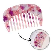 kieszonkowy grzebień z octan marmuru do rozczesywania włosów scz16r