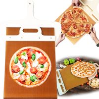 Łopata Do Pizzy Chleba Przesuwana Szufla Taca Profesjonalna Kwadratowa xxxl