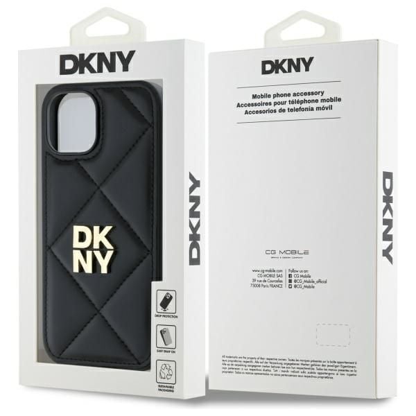 Etui DKNY do iPhone 15, Czarny zdjęcie 8