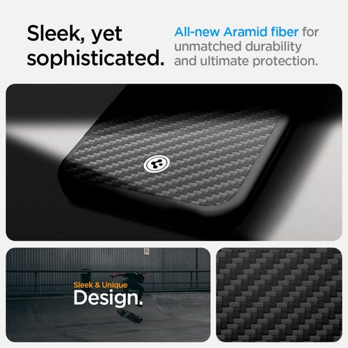 spigen enzo aramid mag magsafe iphone 16e matte black na Arena.pl