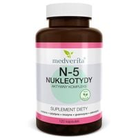 Medverita N-5 nukleotydy aktywny kompleks 120 kaps. KWASY NUKLEINOWE RNA
