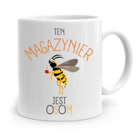 Kubek Prezent Dla Magazyniera Jest Osom Z Nadrukiem Ze Zdjęciem