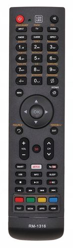 PILOT Uniwersalny Do TV LCD LED Netflix Youtube SMART 3D 1316 na Arena.pl