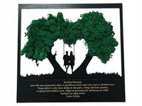 WALENTYNKI PREZENT PERSONALIZOWANY DLA DZIEWCZYNY ŻONY CHŁOPAKA DRZEWO