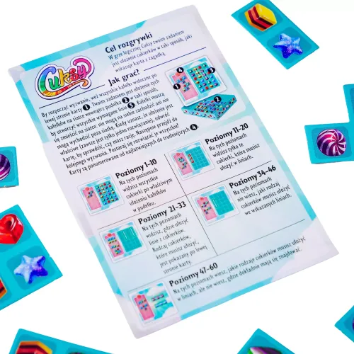 Logiczna gra dla dzieci - 60 zagadek o różnych poziomach trudności - Cuksy na Arena.pl