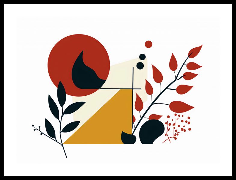 Plakat 55x40cm Ogień i Flora zdjęcie 3