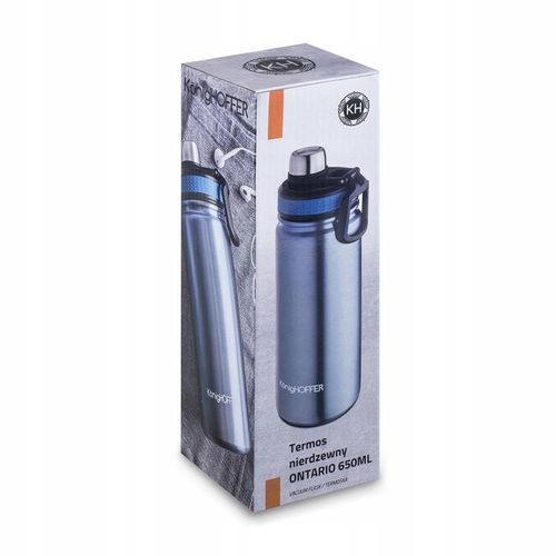 TERMOS Kubek Termiczny NIERDZEWNY POJEMNY Próżniowy Konighoffer Ontario 650 na Arena.pl