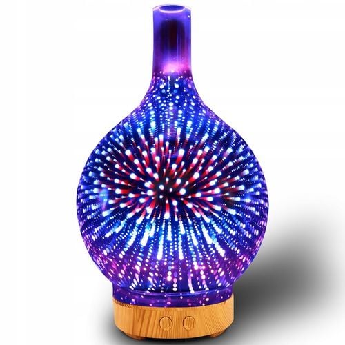 NAWILŻACZ POWIETRZA DYFUZOR ZAPACHOWY AROMATERAPIA JONIZATOR NOCNA na Arena.pl