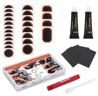 zestaw do naprawy opon rowerowych dętek z 24 łatka