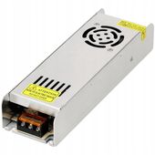 Zasilacz LED 12V 500W Modułowy Slim 40A 220-240V AC Mocny Zasilacz