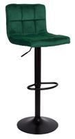 Hoker barowy Arako Black ciemnozielony Velvet