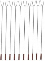 KIJE DO KIEŁBASY NA OGNISKO GRILLA KIJKI 120CM 10 SZT GRILLOWANIA