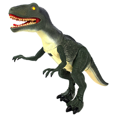 Duży interaktywny dinozaur Velociraptor - chodzi, ryczy i świeci na Arena.pl