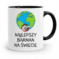 Kubek Prezent Dla Barmana Najlepszy Na Świecie Z Nadrukiem Ze Zdjęciem