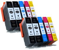 10x TUSZ DO DRUKARKI HP DESKJET 3520 PHOTOSMART 5524 5510 5520 HP 364 XL