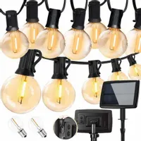 Girlandy lampki solarna ogrodowa 25 żarówką 3W