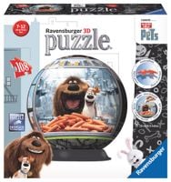 Puzzle kuliste 108el Sekretne życie zwierząt do