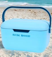 MAŁA MOCNA LODÓWKA TURYSTYCZNA RETRO 5L NA PLAŻE PIKNIK IDEALNA NA NAPOJE
