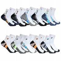 10x Skarpety SPORTOWE Bawełna ODDYCHAJĄCE Krótkie 43-46 MŁODZIEŻOWE SPORT