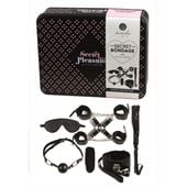 secret bondage   set 8 pcs black