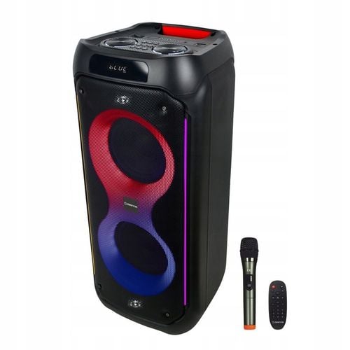 Głośnik Bluetooth Karaoke Power Audio Manta PALLAS mikrofon pilot 140W na Arena.pl