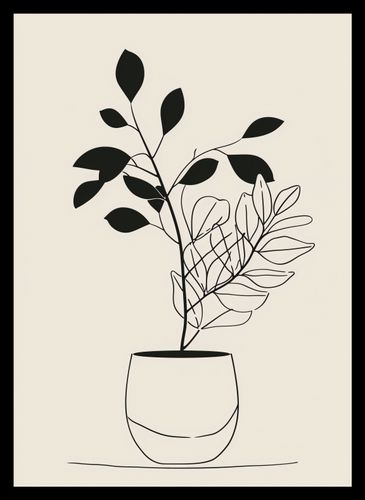 Plakat 25x35cm Prostota Doniczki na Arena.pl